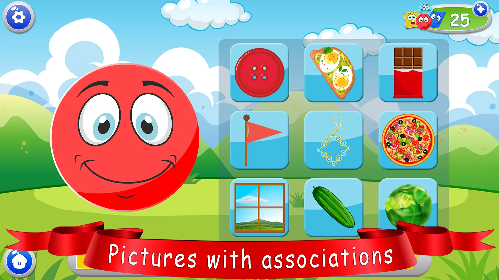 Learn shapes — kids games screenshot