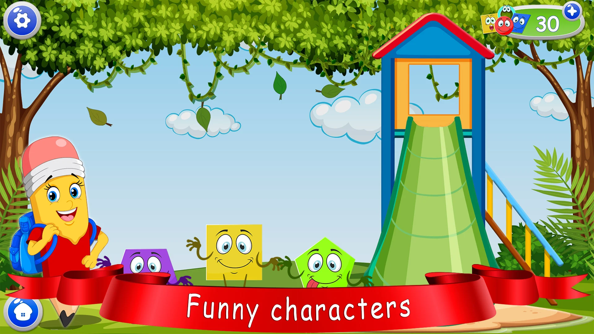 Learn shapes — kids games screenshot